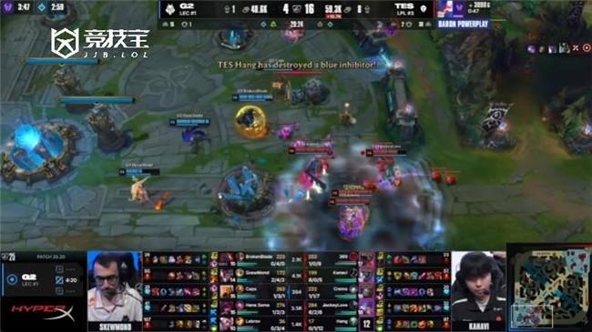 LOL-S15瑞士轮:TES轻取G2 !