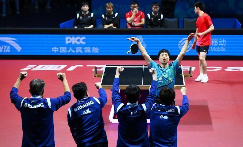 六战全运，马龙最后一舞完美谢幕，北京乒团老中青三代见证传承的力量