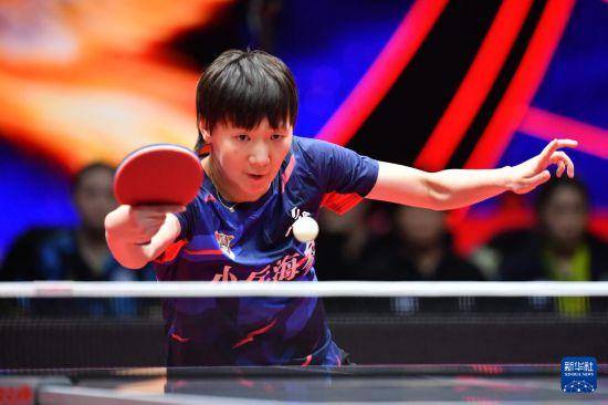 乒(pīng)超联赛总决赛女(nǚ)团半决赛：山东魯(lǔ)能(néng)队晋级决赛